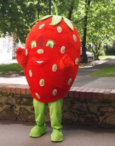 strawberry mascot zemene